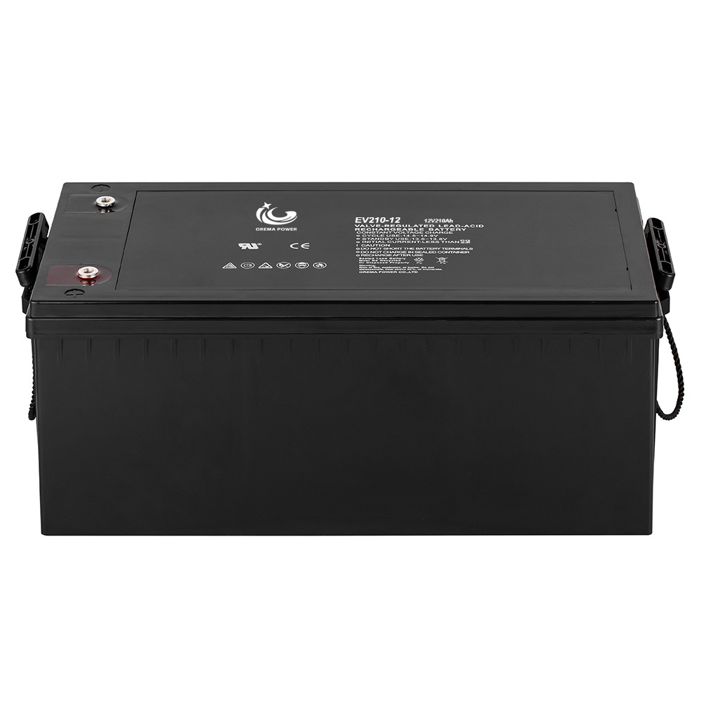 OREMA Traction Industrial Battery 12V210AH motive truck battery for Tractor